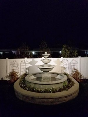 Fountain-at-night